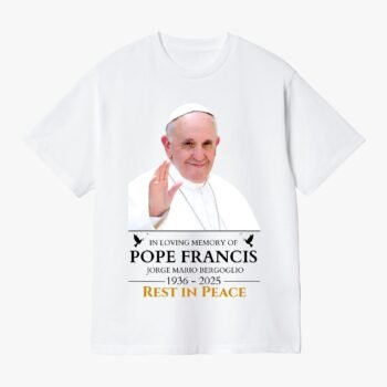 Pope Francis Memorial T-Shirt