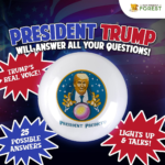 President Predicto – Donald Trump Fortune Teller Ball – Trump Speaks the Answer – Like a Next Generation Magic 8 Ball