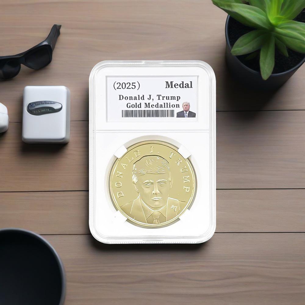 President Trump Victory Gold Coin 2025 - 47 President Edition President Trump Victory Gold Coin 2025 - 47 President Edition