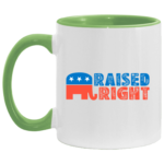 Raised Right Republican GOP Coffee Mug