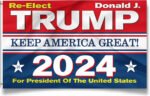 Re-Elect Donald J Trump Keep America Great 2024 Flag