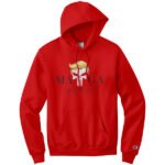 red ultra maga hoodie