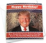 Still My President - Donald Trump Talking Happy Birthday Card