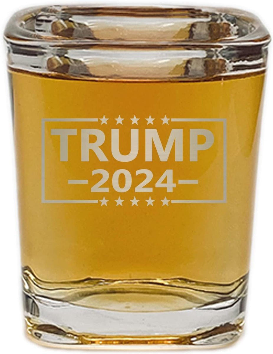 Tactical Square Trump 2024 Shot Glass Tactical Square Trump 2024 Shot Glass