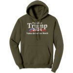 Take America Back Black Hooded Sweatshirt – Hoodie 2