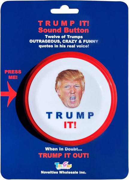Talking Donald Trump Sound Button-12 Quotes in His Real Voice Talking Donald Trump Sound Button-12 Quotes in His Real Voice