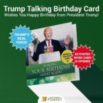 Talking Trump Talking Birthday Card – Best Donald Trump Gifts Ever