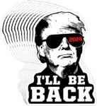 Terminator Trump I’ll Be Back Stickers 2024 Pack of 100