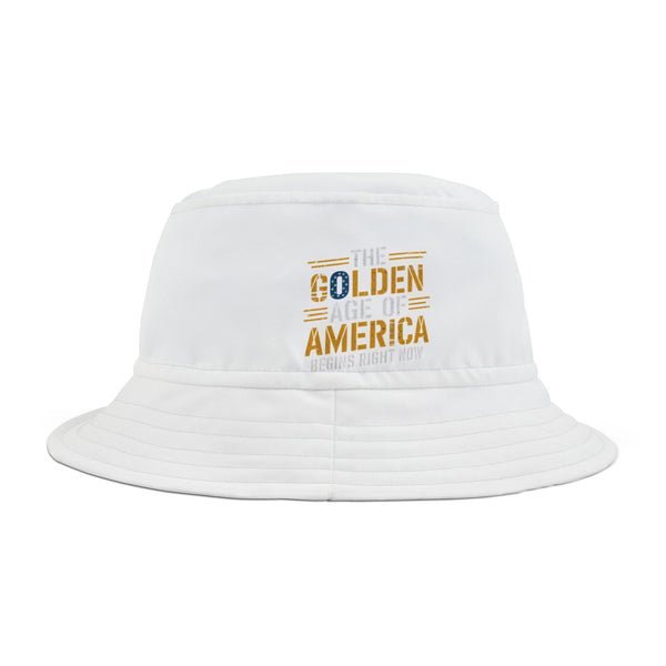 The Golden Age of America Bucket Hat The Golden Age of America Bucket Hat