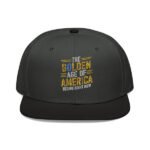 The Golden Age of America Embroidered Snapback Hat