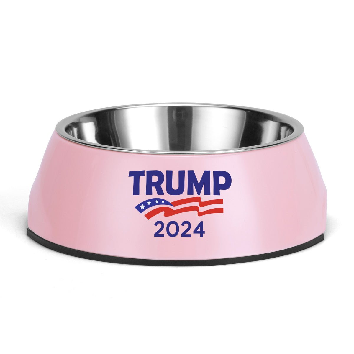 Trump 2024 Dog or Cat - Pet Food Bowl Trump 2024 Dog or Cat - Pet Food Bowl
