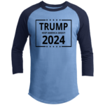 Trump 2024 Keep America Great Raglan Sleeve Shirt