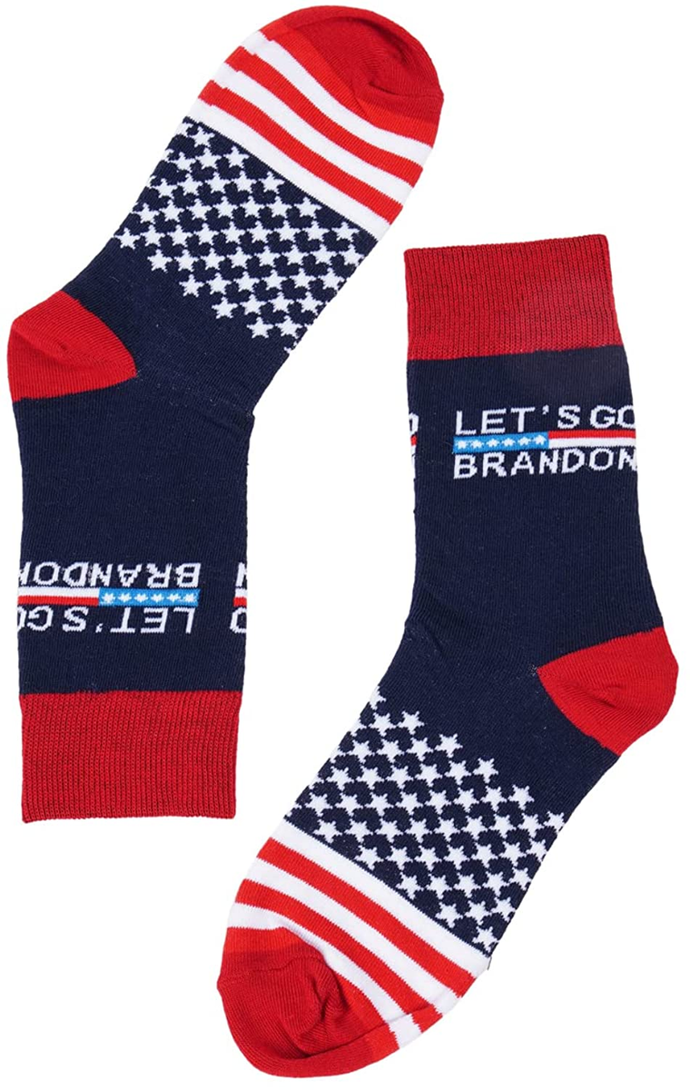 Trump 2024 socks Let's Go Brandon Socks Trump 2024 socks Let's Go Brandon Socks