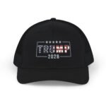 Trump 2028 Embroidered Snapback Trucker Cap – Richardson Mesh back