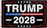 Trump 2028 Flag 3x5 FT black