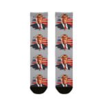 Trump American Flag Crew Socks