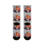 Trump American Flag Crew Socks