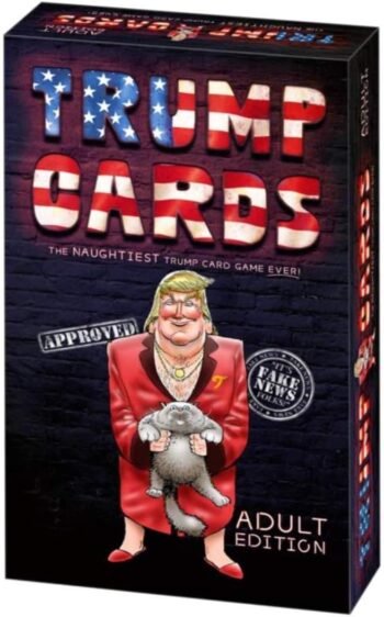 Trump Card Game - Hilarious - Fake New or Real Trump Quotes? - Adult Version