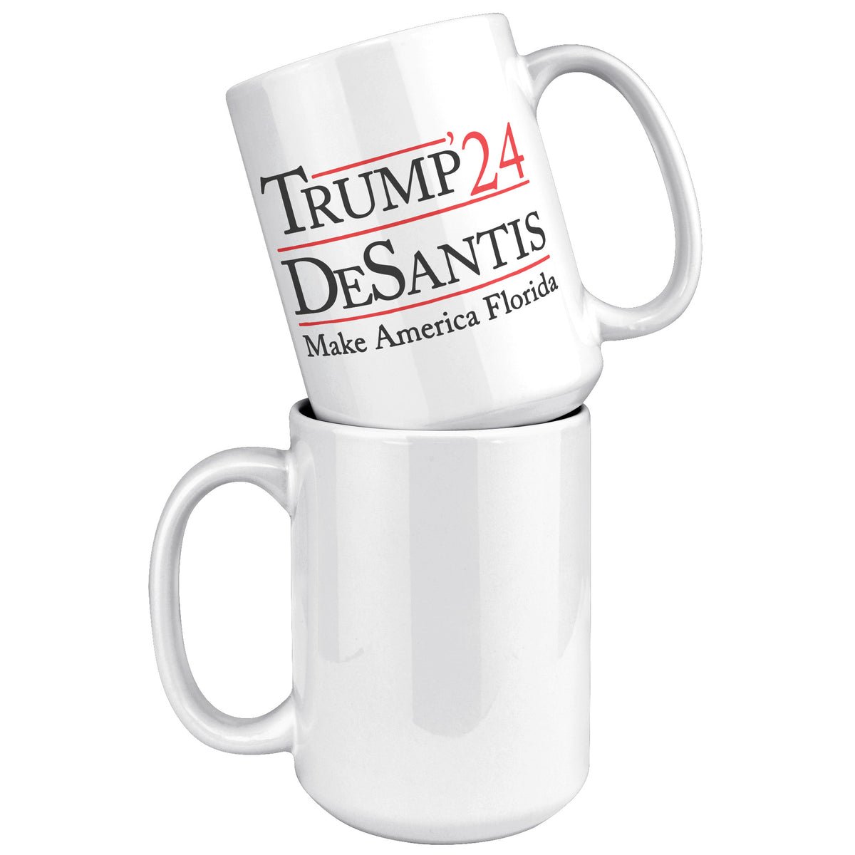 Trump DeSantis mug Trump DeSantis mug