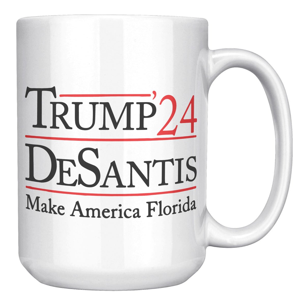 Trump DeSantis mug Trump DeSantis mug