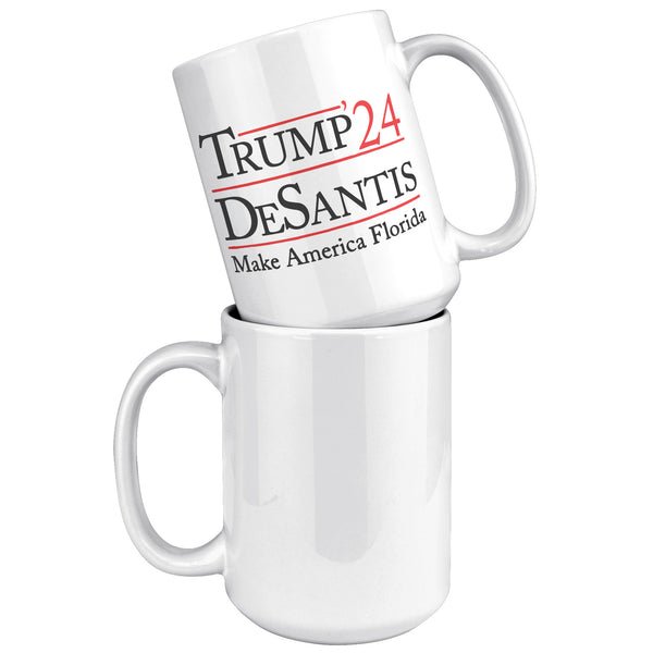 Trump DeSantis mug Trump DeSantis mug