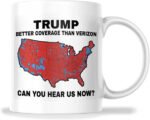 Trump Election 2024 -Map Results - Better Coverage Than Verizon Trump Mug
