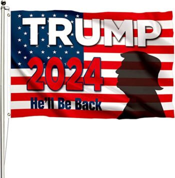 Trump Flag 3x5 Feet I'll Be Back