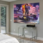 Trump Flag Tank Donald Trump Riding Tank – 3×5 feet