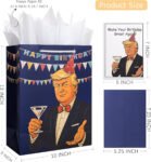 Trump Gift Bag for Christmas or Birthday Wrapping