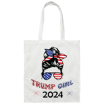 Trump Girl 2024 Canvas Tote Bag