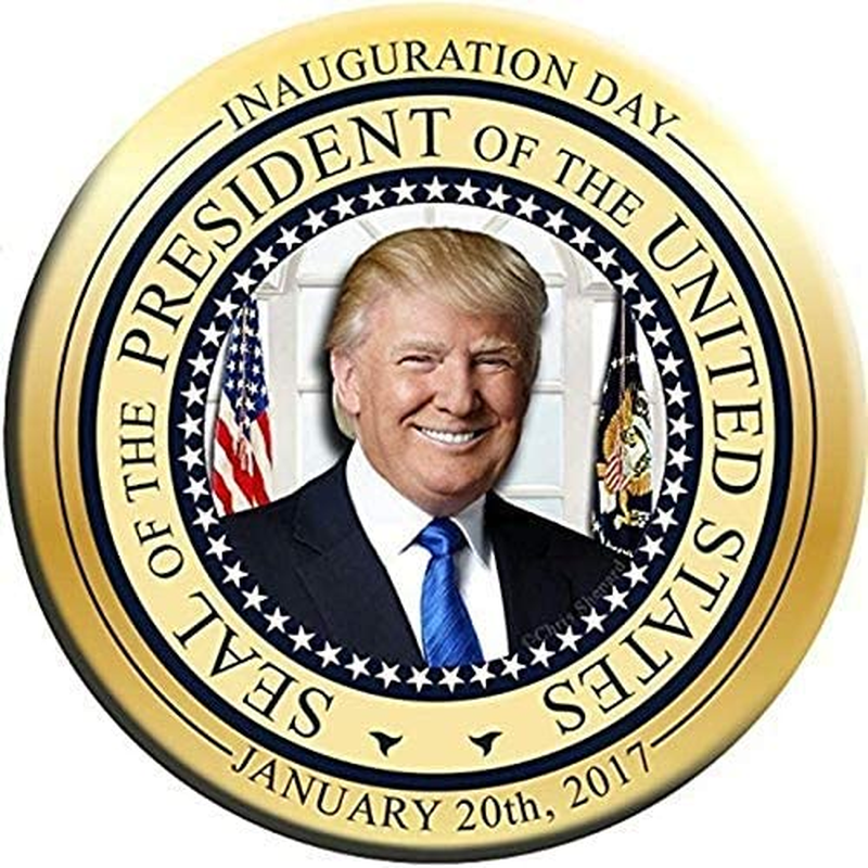Trump Golf Ball Marker & Tee Set.Seal of The President USA. + 1 Decal Trump Golf Ball Marker & Tee Set.Seal of The President USA. + 1 Decal