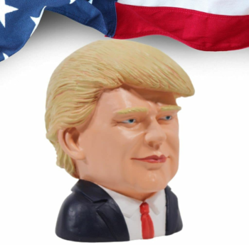 Trump Head Coin Piggy Bank