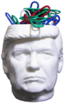 Trump Head Paper Clip Holder – Paperclip Holders