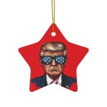 Trump Holiday Shapes Christmas Ornaments