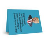 Trump Huge Success Happy Birthday Greeting Card