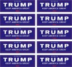Trump Keep America Great Stickers - 10 Pack