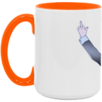 Trump Middle Finger Mug