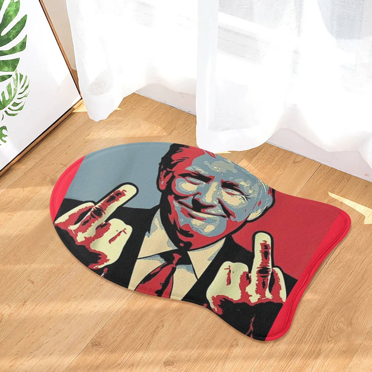 Trump Middle Finger Pet Mat Trump Middle Finger Pet Mat