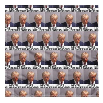 Trump Mug Shot All-over print bandana