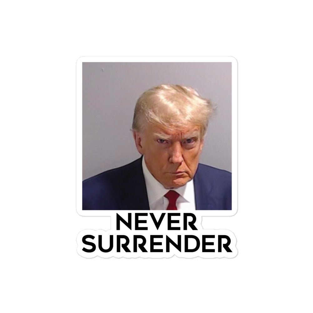 Trump Mugshot Stickers Trump Mugshot Stickers