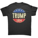 trump round shirt