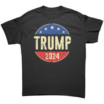 trump round shirt