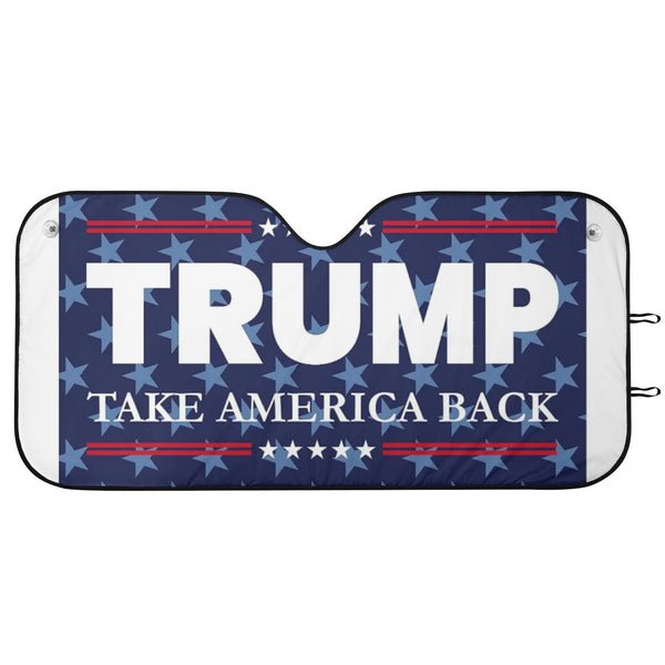 Trump - Take America Back - Car or Truck Sunshade Trump - Take America Back - Car or Truck Sunshade