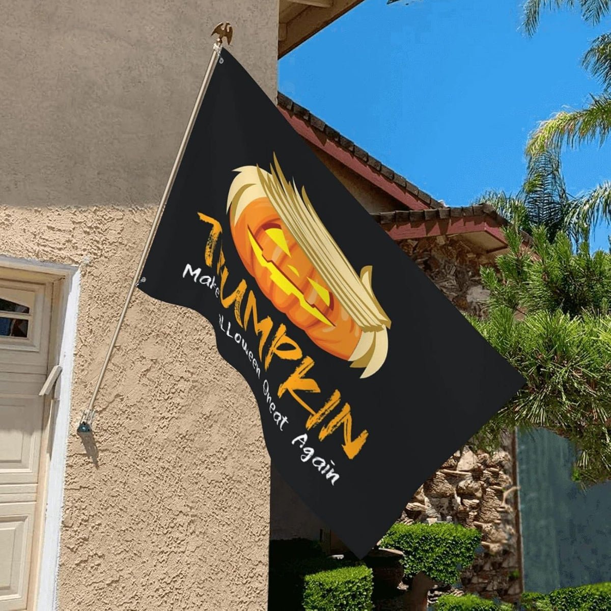 Trumpkin Flag - Make Halloween Great Again Flag 3x5 Trumpkin Flag - Make Halloween Great Again Flag 3x5