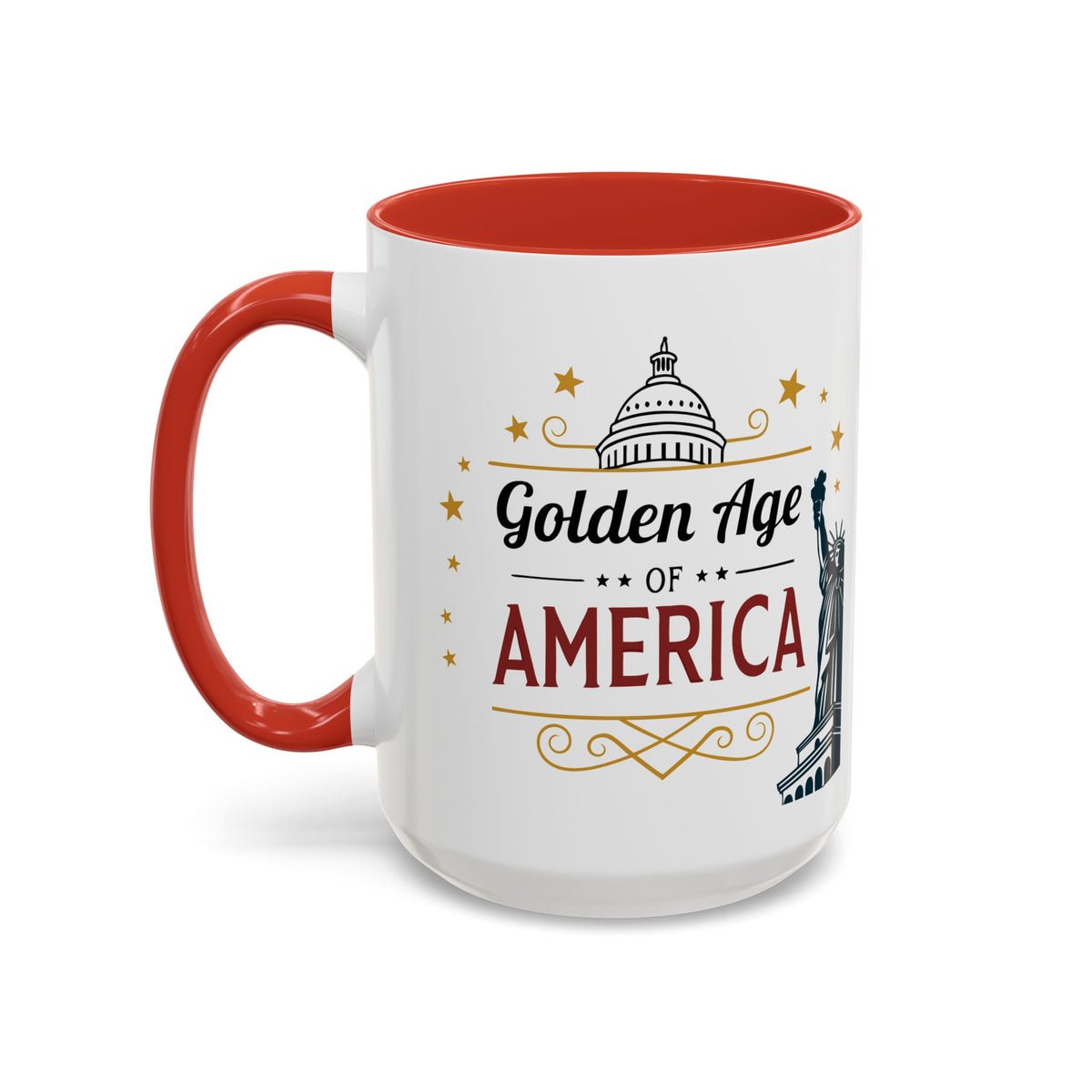 Trump's Golden Age of America Coffee Mug - Large 15oz Trump's Golden Age of America Coffee Mug - Large 15oz