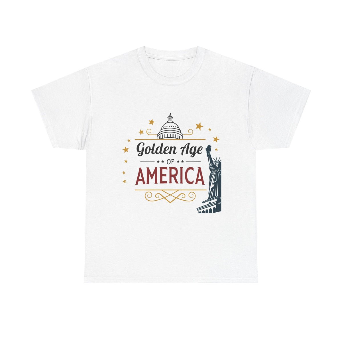 Trump's Golden Age of America Patriotic T-Shirt – 2024 MAGA Edition Trump's Golden Age of America Patriotic T-Shirt – 2024 MAGA Edition