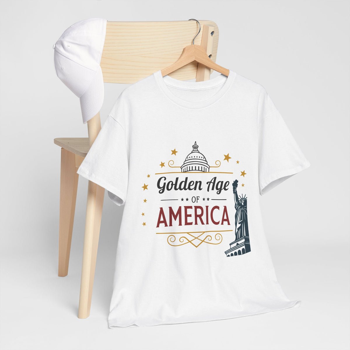 Trump's Golden Age of America Patriotic T-Shirt – 2024 MAGA Edition Trump's Golden Age of America Patriotic T-Shirt – 2024 MAGA Edition