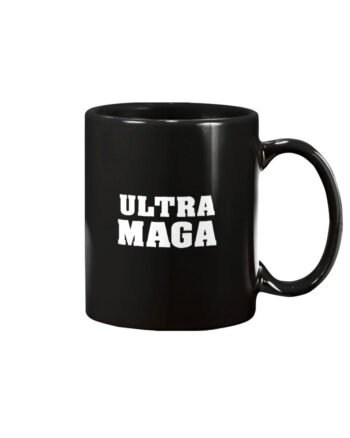 Ultra MAGA Black 15oz Coffee Mug