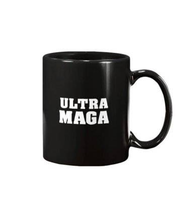 Ultra MAGA Black 15oz Coffee Mug