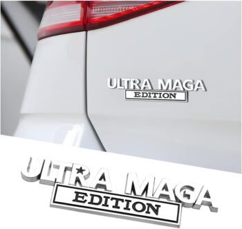 Ultra MAGA Edition Emblem (set of 2) for Truck Car Jeep